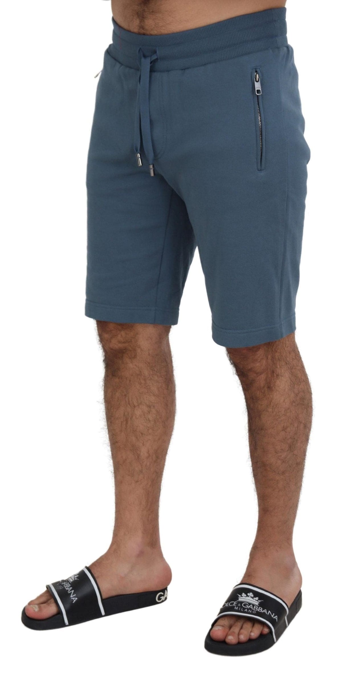 Bermudas elegantes azules de Dolce &amp; Gabbana - Corte regular