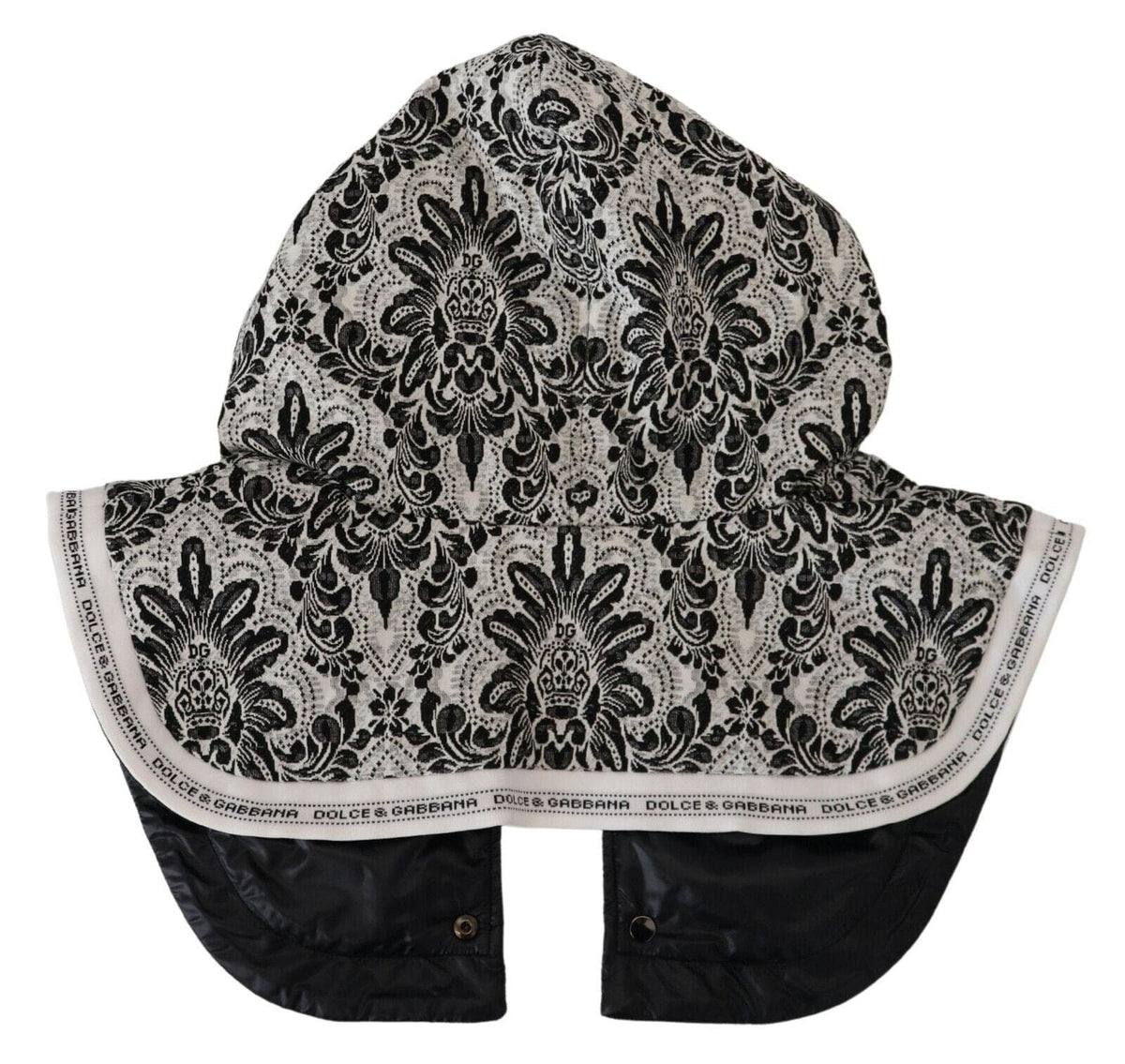 Chapeau enveloppant en coton fleuri élégant Dolce &amp; Gabbana