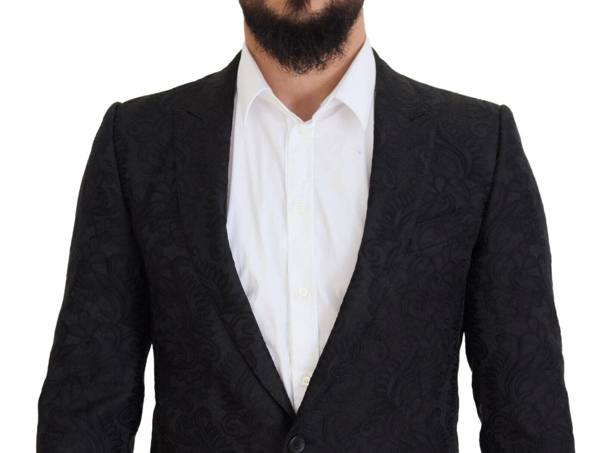 Dolce & Gabbana Elegant Slim Fit Peak Lapel Blazer