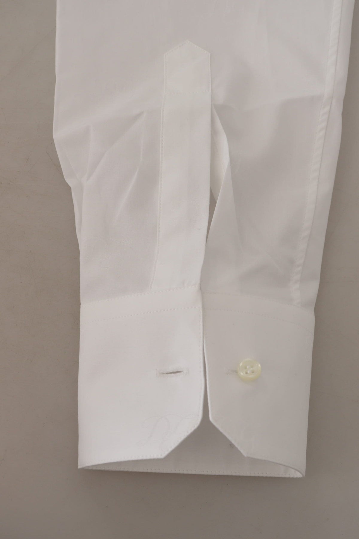 Chemise habillée blanche élégante coupe slim Dolce &amp; Gabbana Martini