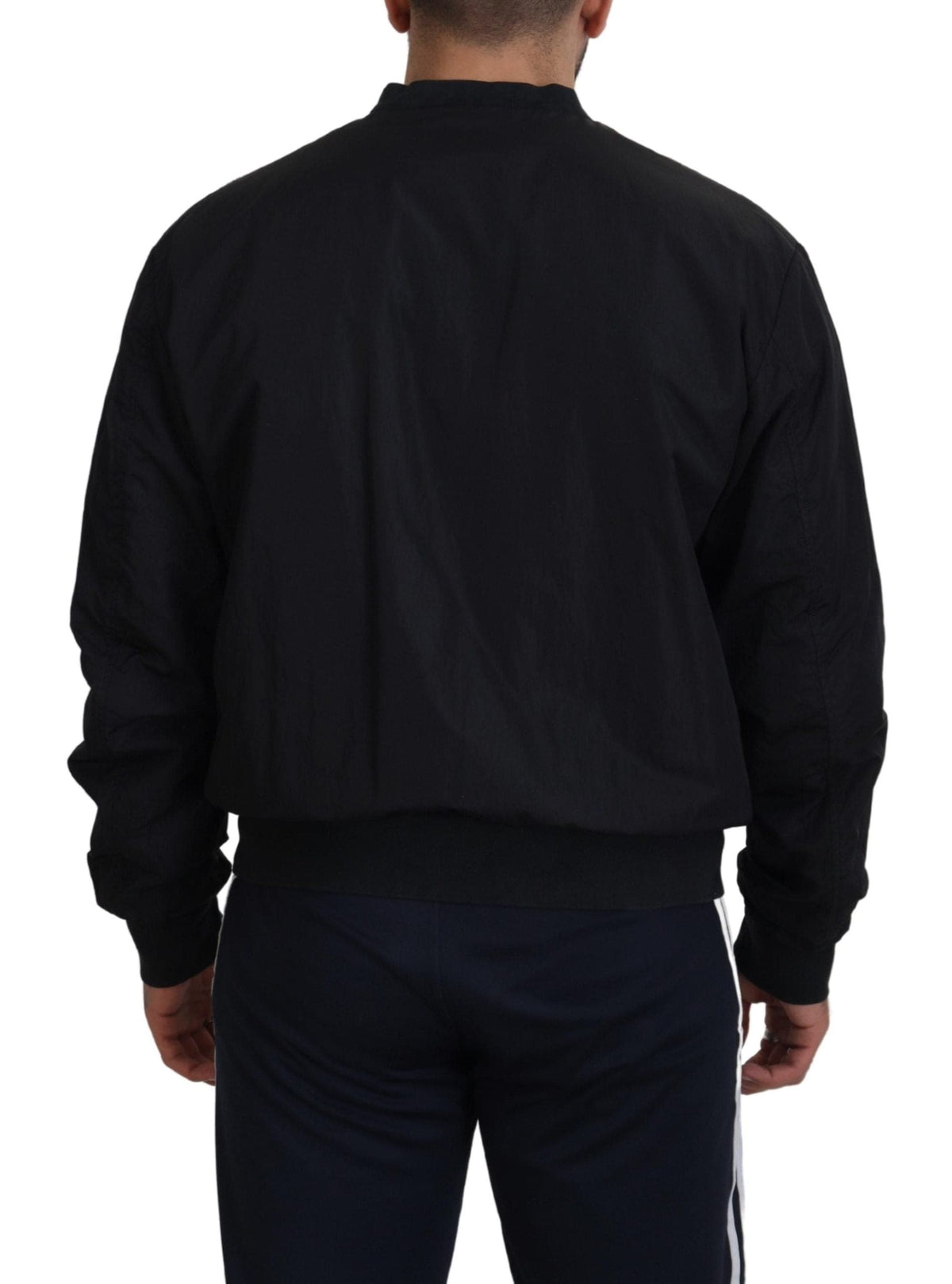 Veste bomber noire élégante Dolce &amp; Gabbana