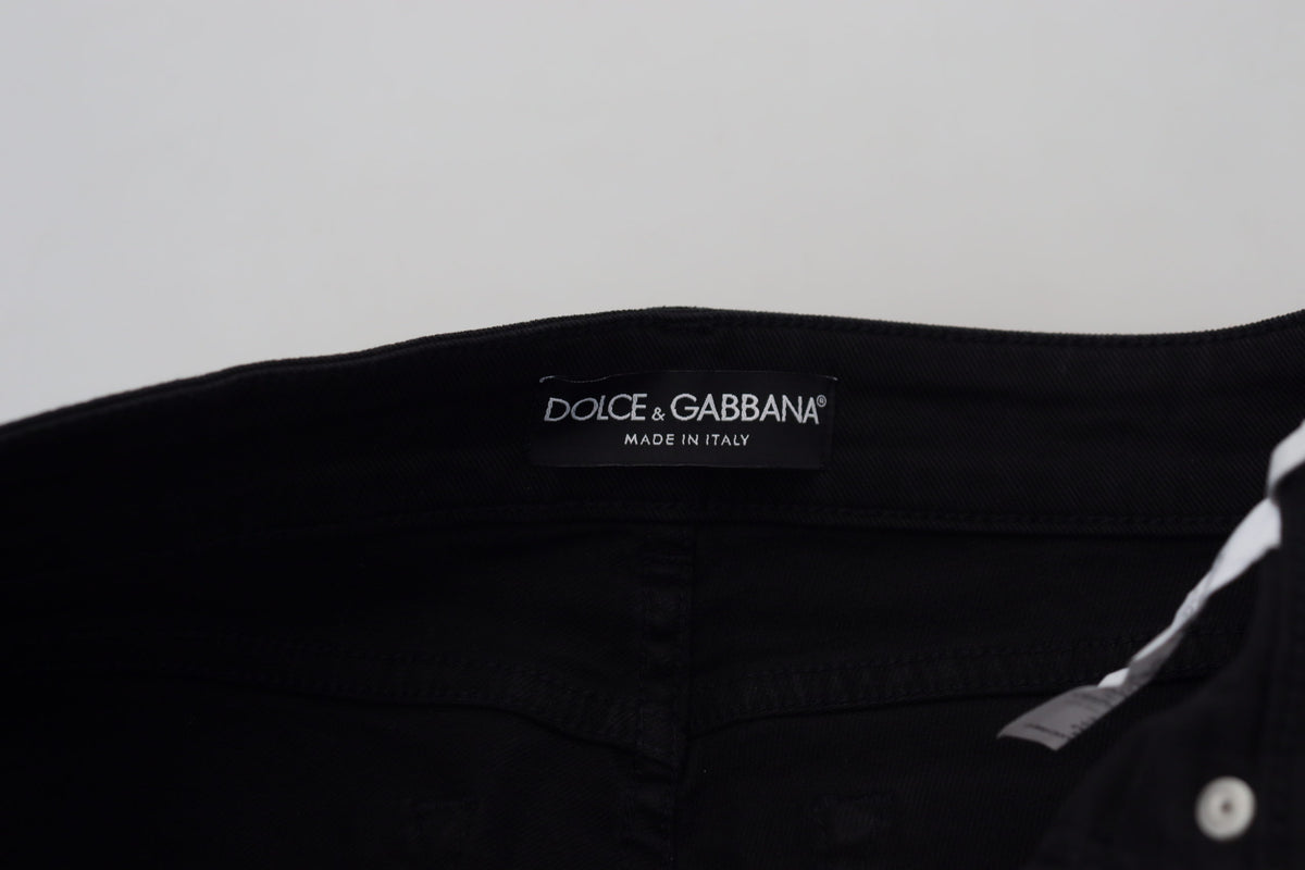 Pantalones vaqueros negros elegantes de Dolce &amp; Gabbana