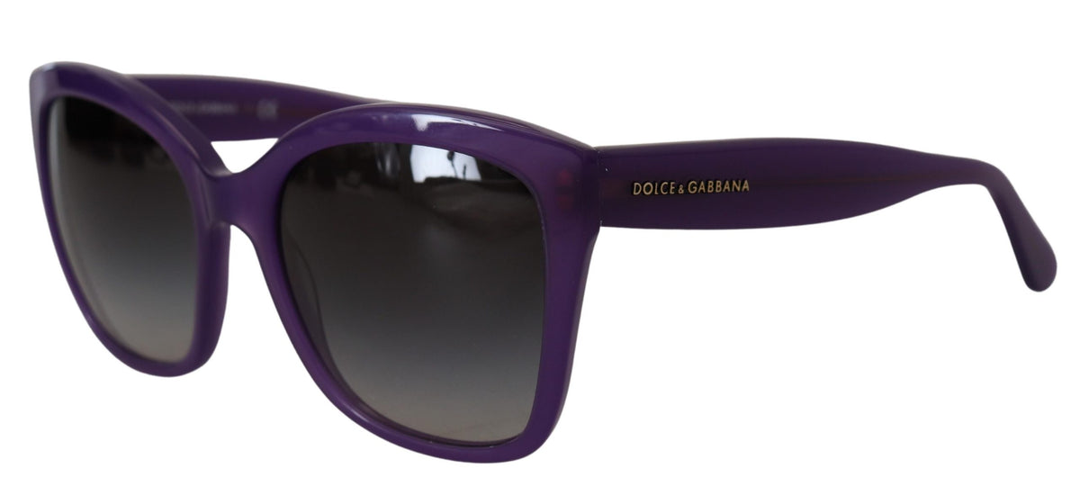 Lunettes de soleil élégantes à verres dégradés violets Dolce &amp; Gabbana