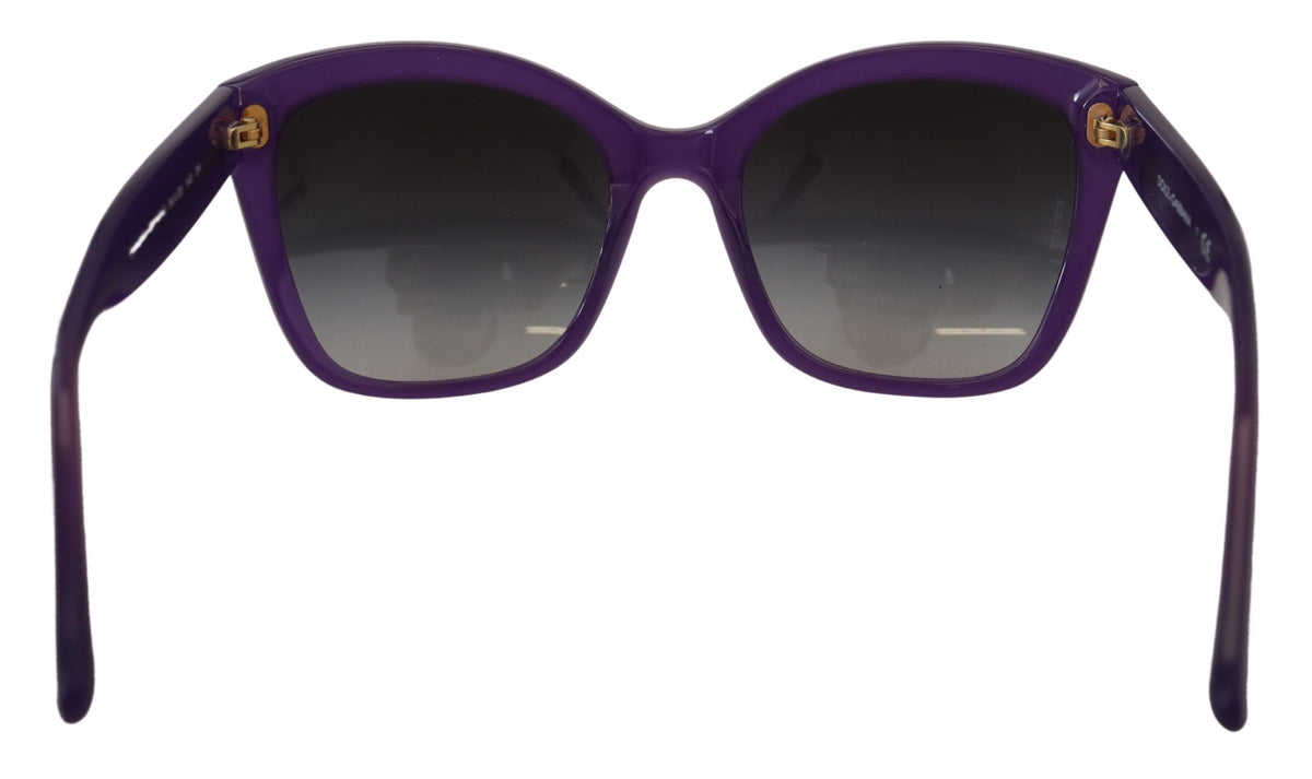 Lunettes de soleil élégantes à verres dégradés violets Dolce &amp; Gabbana