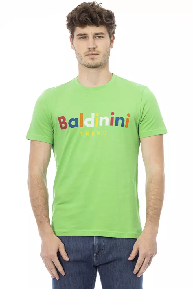 Baldinini Trend Emerald Envy : T-shirt à col rond chic