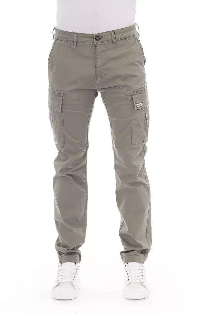 Pantalones cargo elegantes en color beige de Baldinini Trend