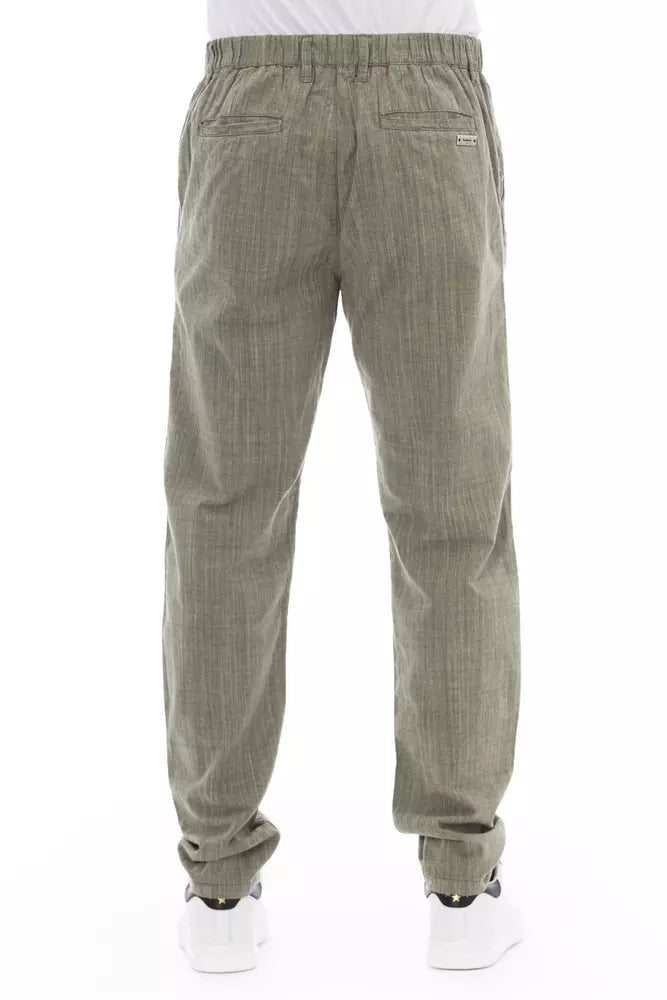 Pantalones chinos militares Baldinini Trend Elevated para hombre