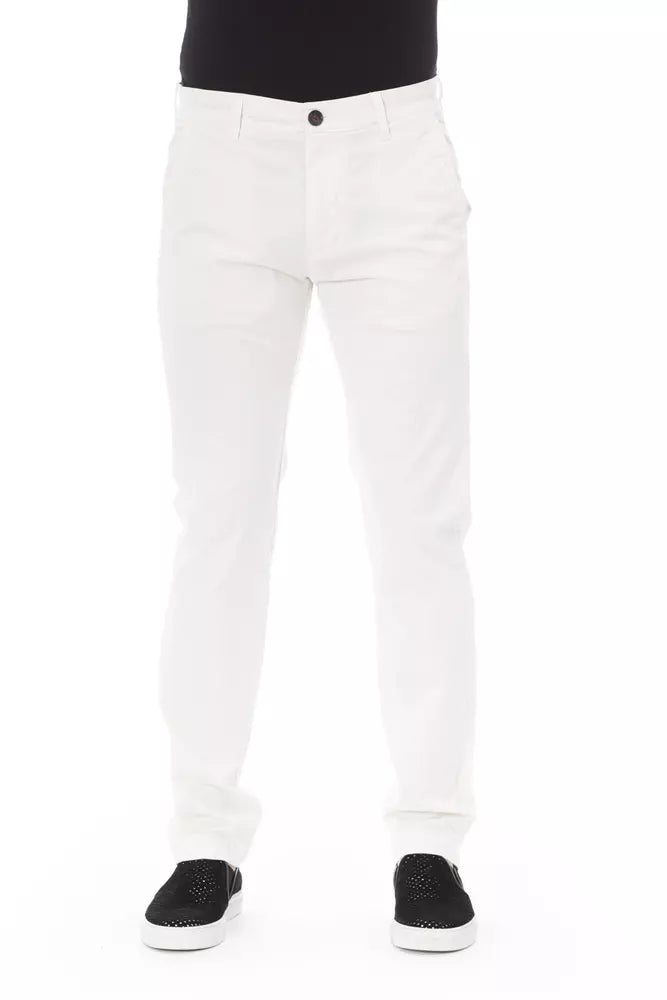 Pantalon chino blanc élégant pour homme de Baldinini Trend