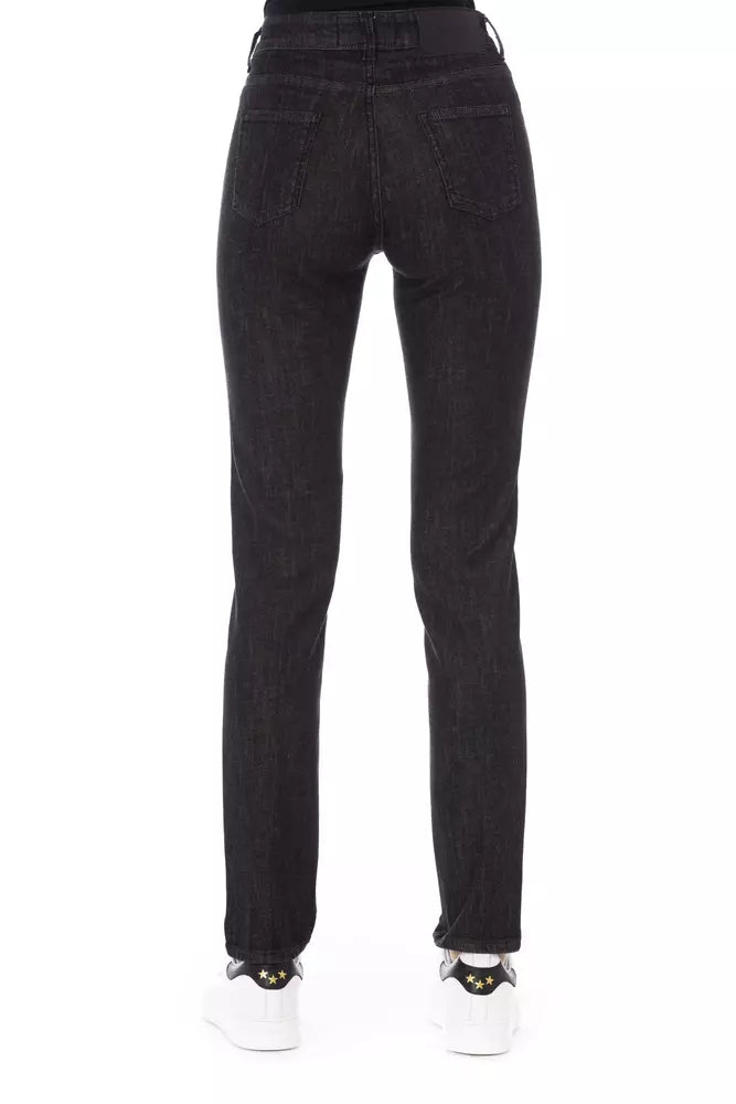 Baldinini Trend Black Cotton Women's Jean