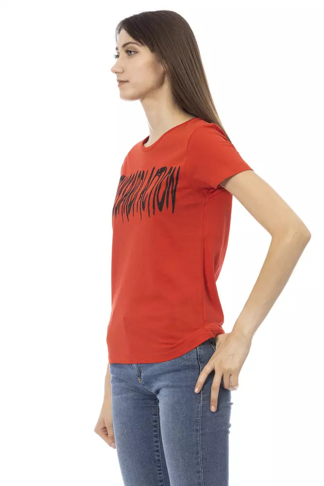 T-shirt Trussardi Action Crimson Casual Elegance