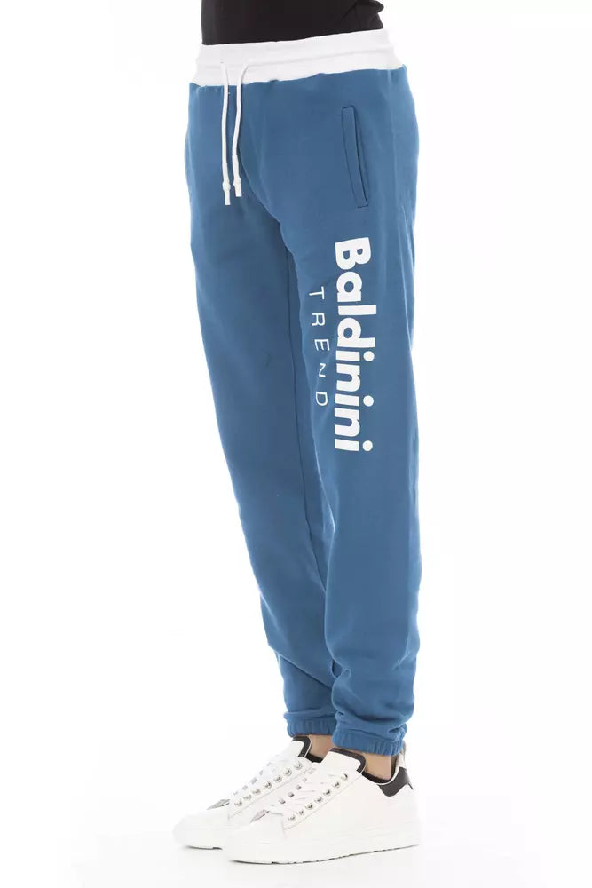 Pantalon de sport élégant en coton polaire Baldinini Trend