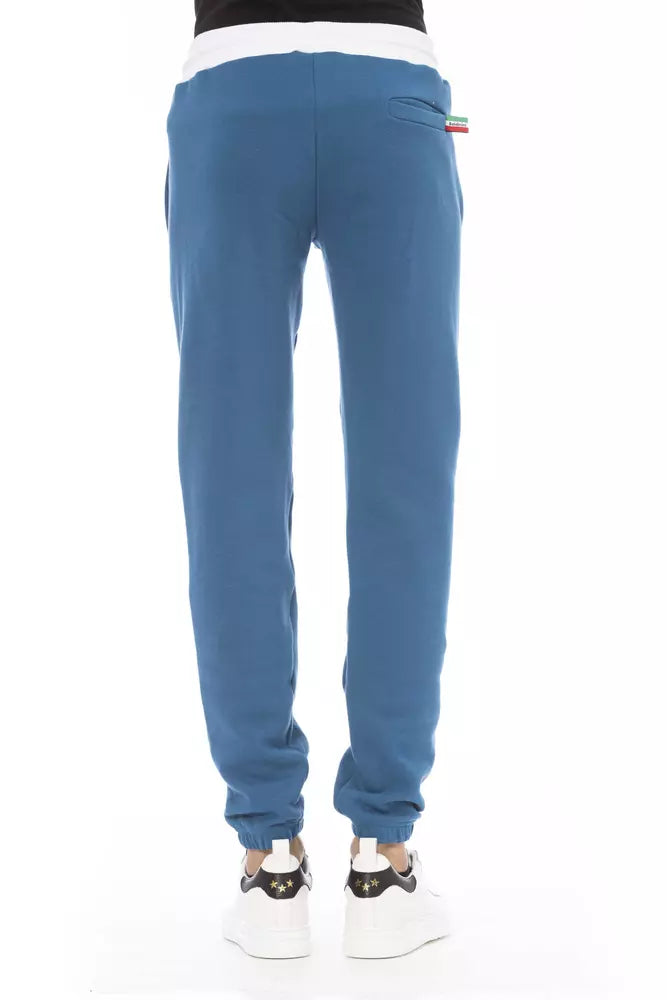 Pantalon de sport élégant en coton polaire Baldinini Trend