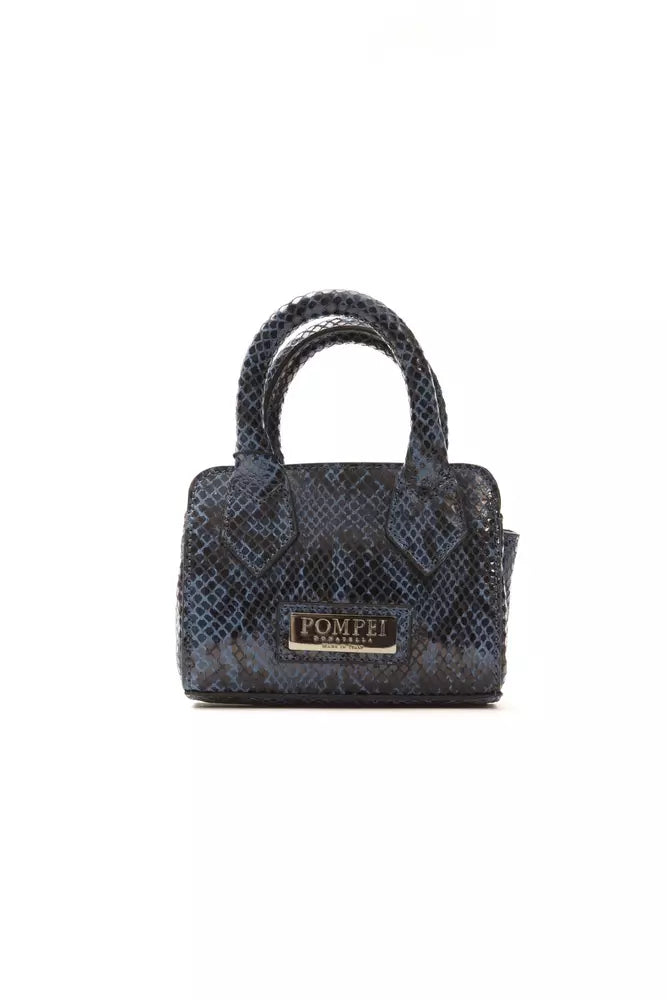 Minibolso elegante con estampado de serpiente Donatella de Pompei