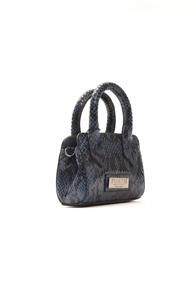 Minibolso elegante con estampado de serpiente Donatella de Pompei