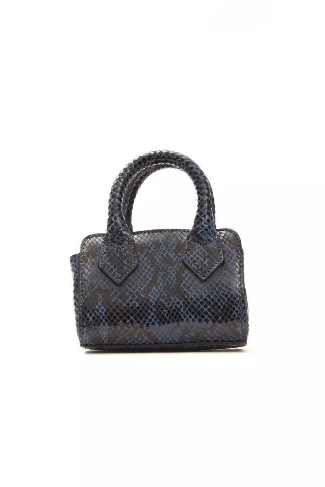 Sac fourre-tout Pompei Donatella Chic à imprimé python Mini Elegance