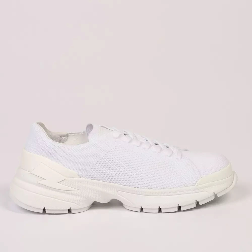 Zapatillas deportivas Bolt Ultra-Chic de Neil Barrett en blanco nítido