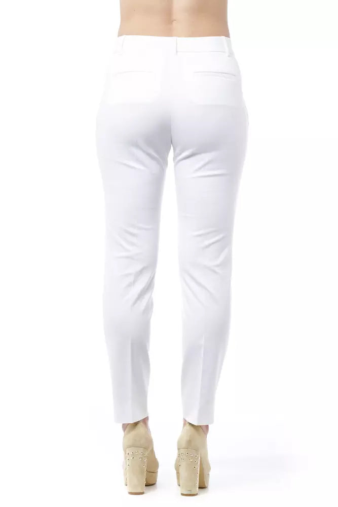 Pantalon cigarette taille haute chic Peserico