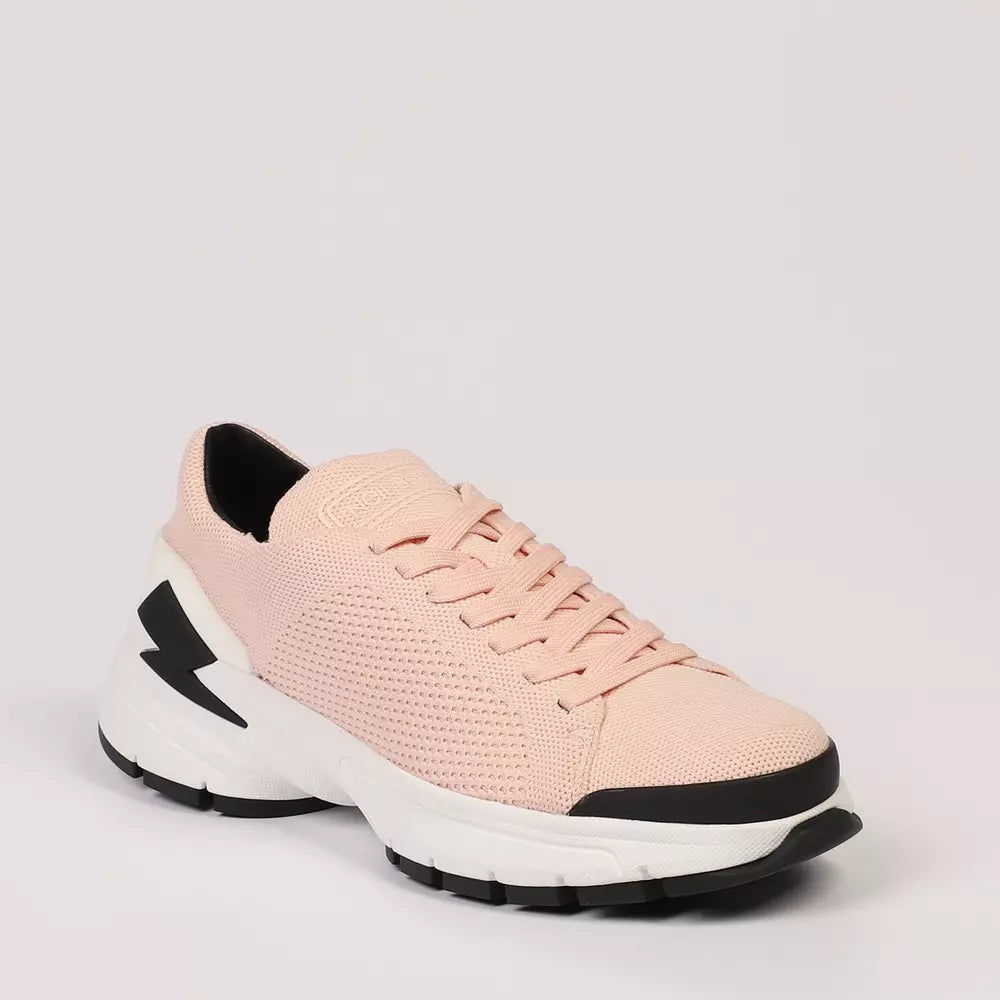 Zapatillas Bolt rosas elegantes de Neil Barrett para hombres amantes del estilo