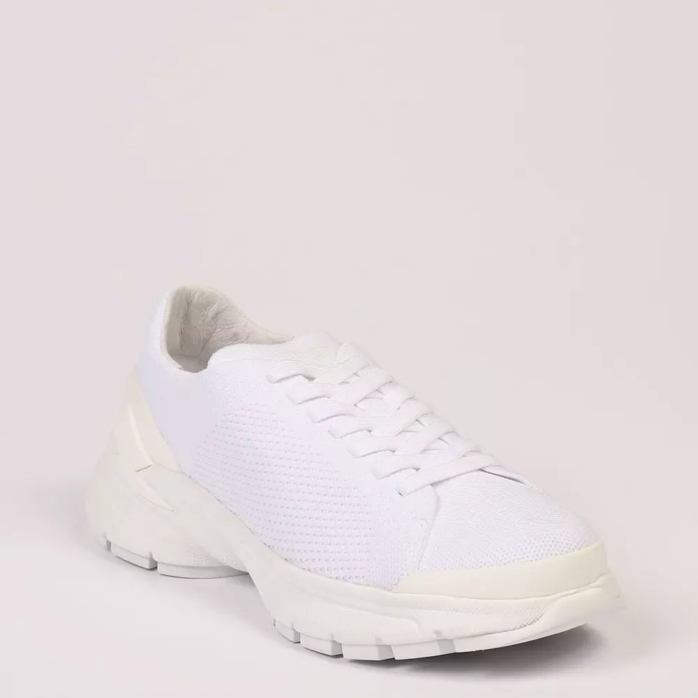 Zapatillas deportivas Bolt Ultra-Chic de Neil Barrett en blanco nítido