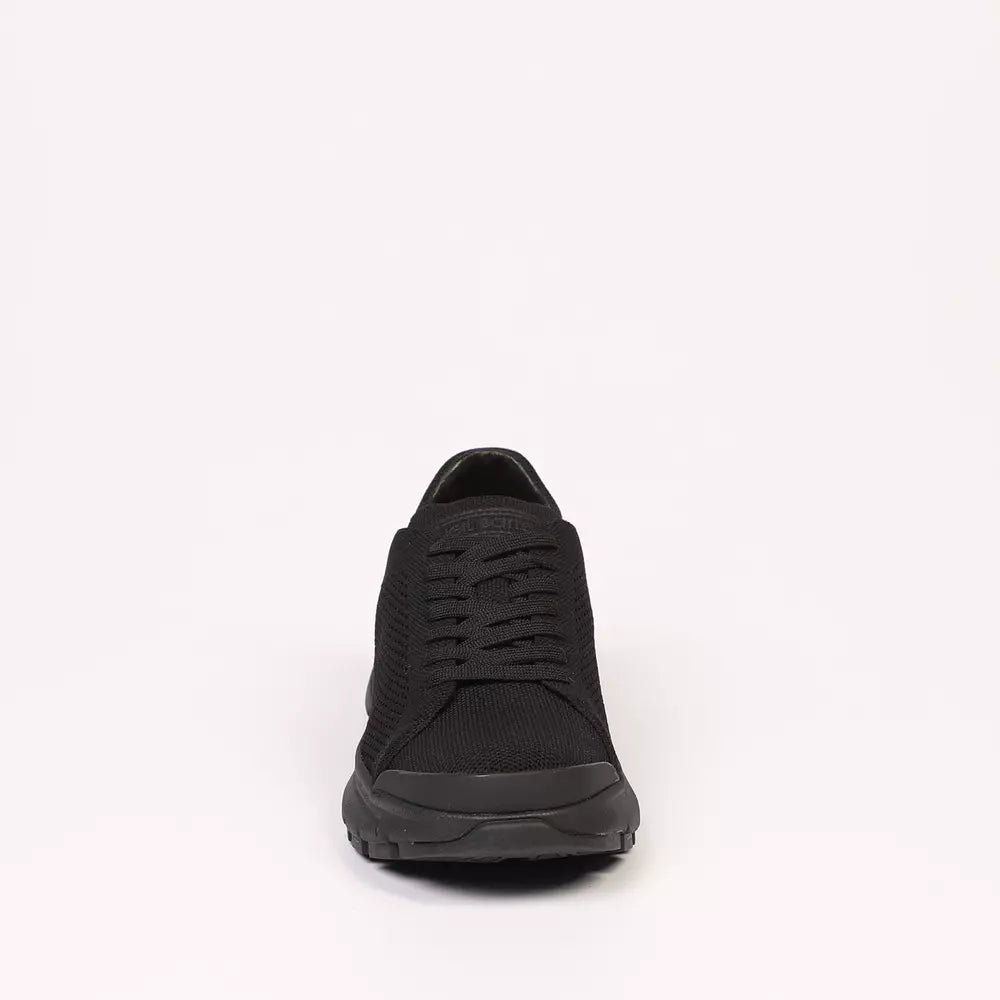 Neil Barrett Black Textile Men Sneaker