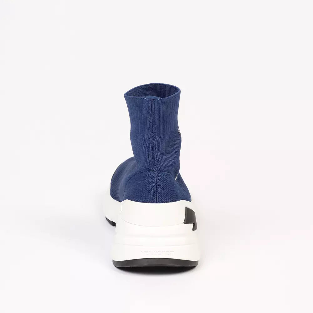 Baskets chaussettes Neil Barrett Electric Bolt en bleu