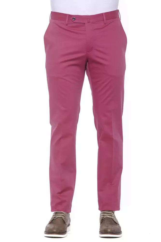 Pantalón de moda para hombre PT Torino color fucsia