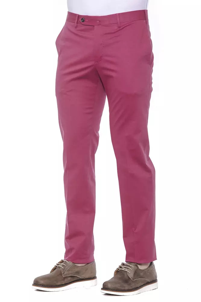 Pantalón de moda para hombre PT Torino color fucsia