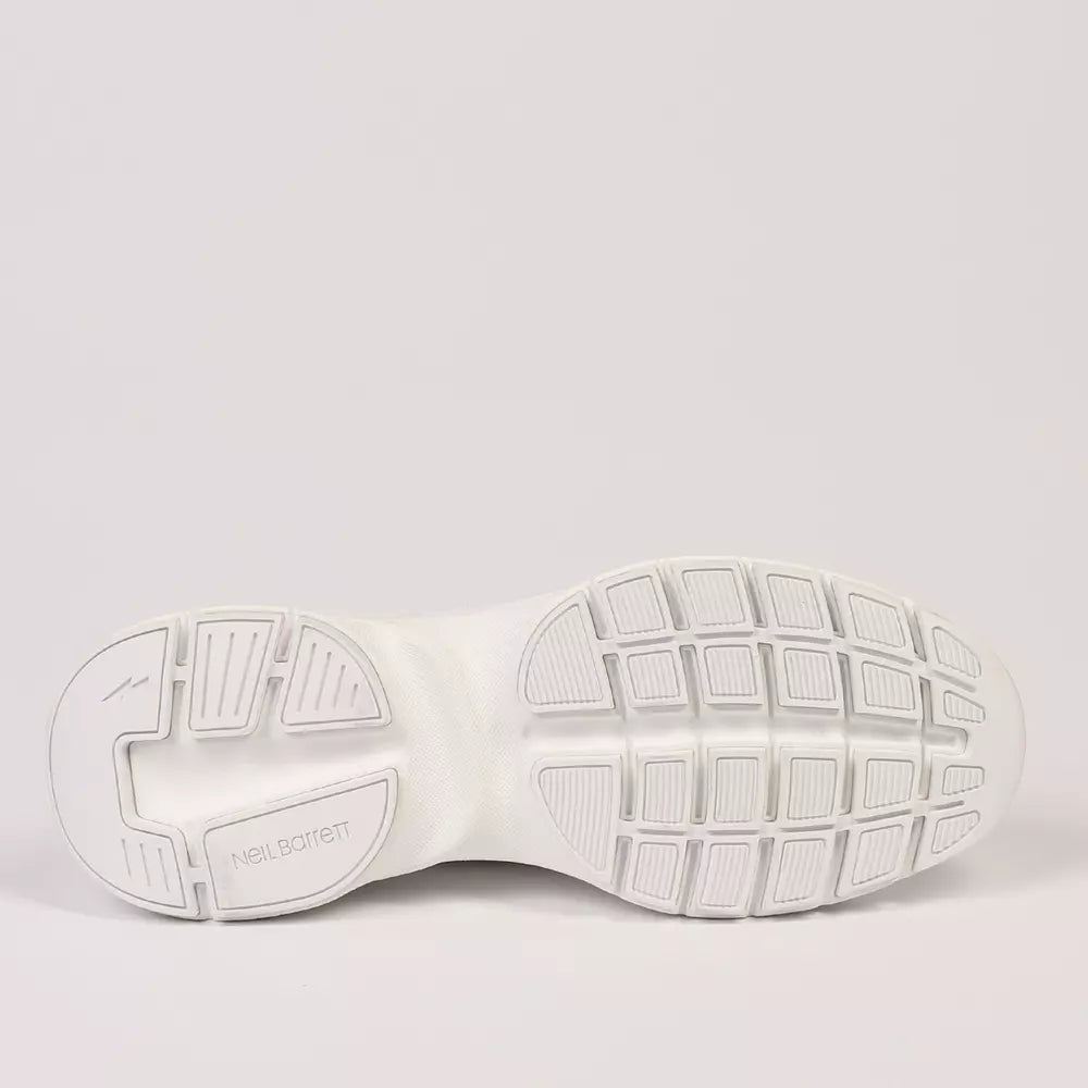 Zapatillas deportivas Bolt Ultra-Chic de Neil Barrett en blanco nítido