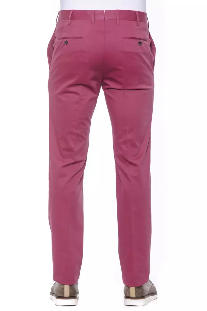 Pantalón de moda para hombre PT Torino color fucsia