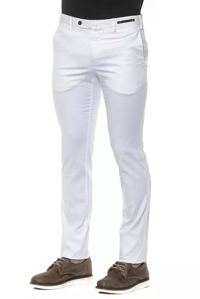 Pantalon blanc super slim chic PT Torino pour homme