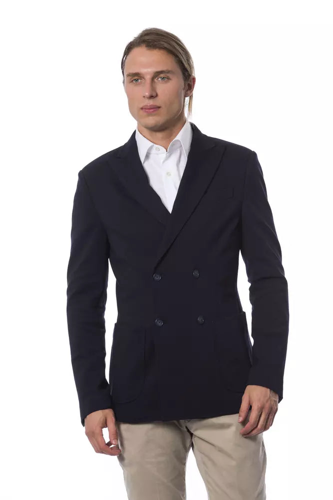 Blazer cruzado elegante de Verri en azul