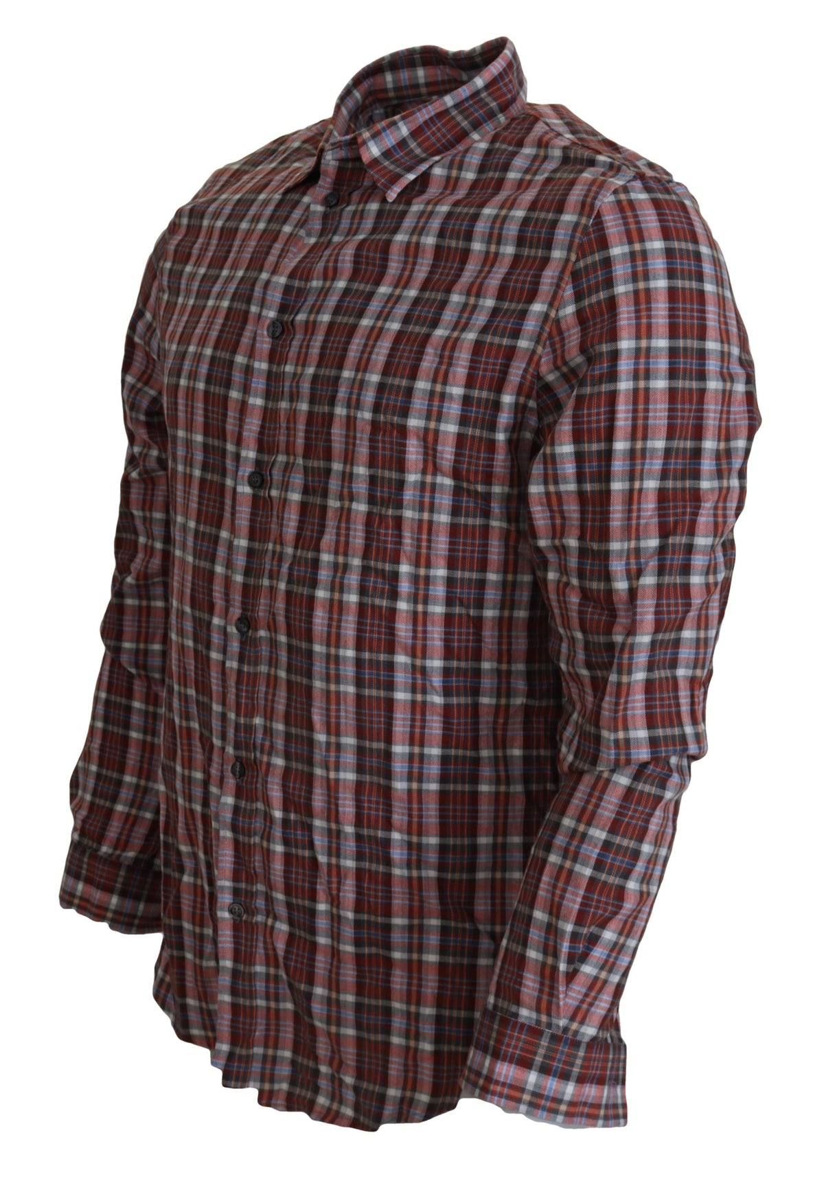 Camisa casual de algodón multicolor GF Ferre para hombre