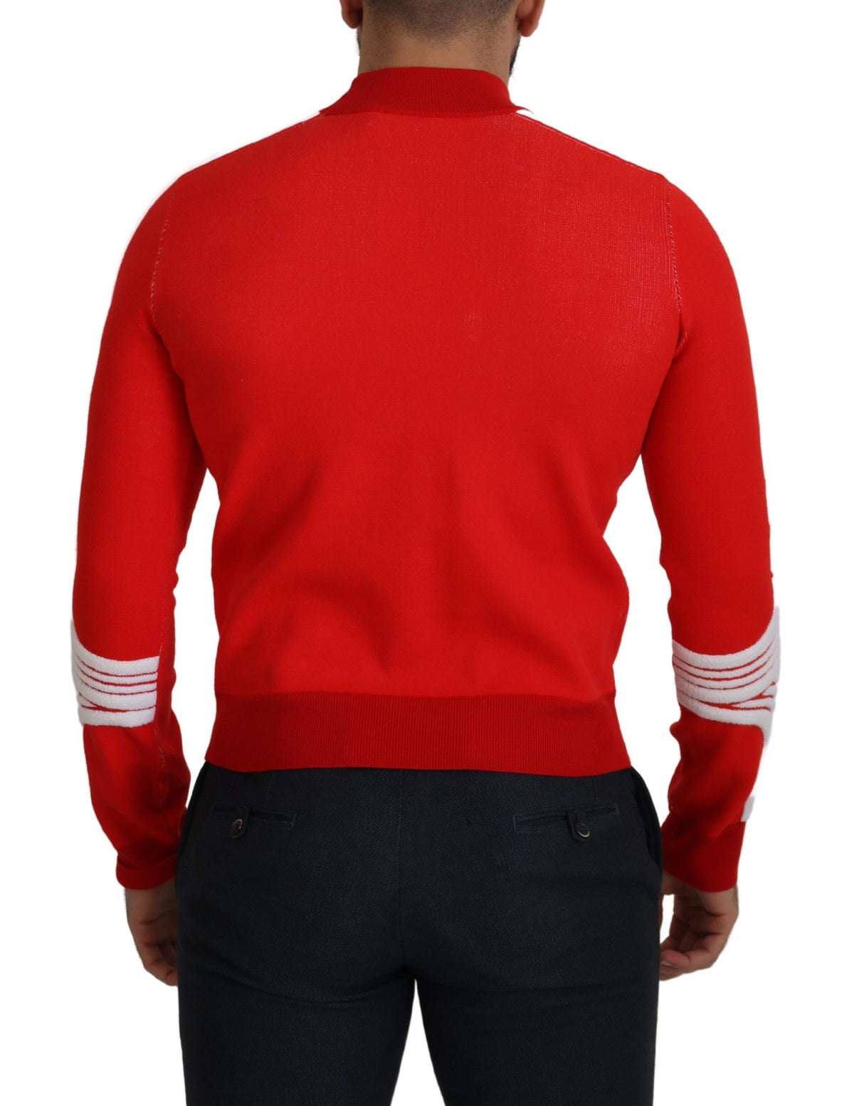 Pull rouge élégant GCDS pour homme