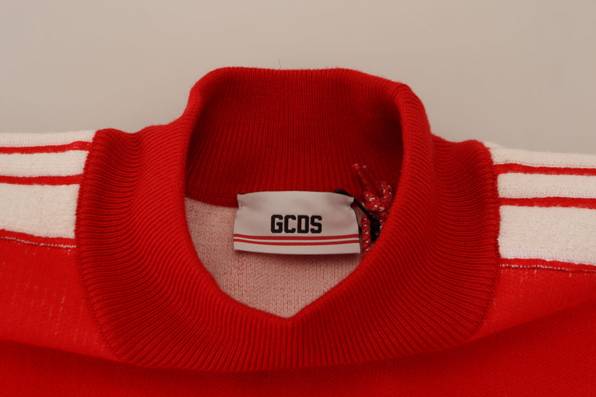 Pull rouge élégant GCDS pour homme