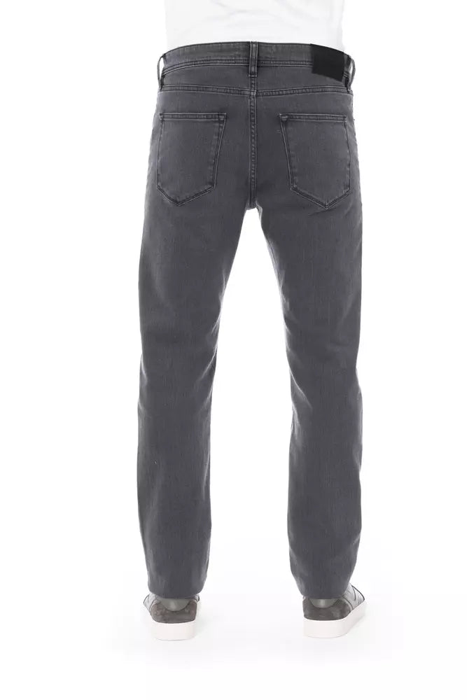 Vaqueros de corte regular para hombre Baldinini Trend Chic en color gris