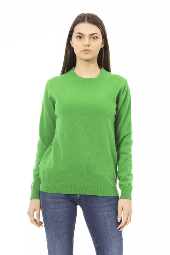 Pull en laine et cachemire Baldinini Trend Emerald Elegance