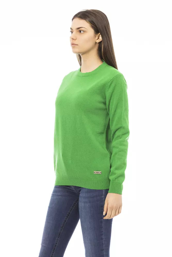 Pull en laine et cachemire Baldinini Trend Emerald Elegance