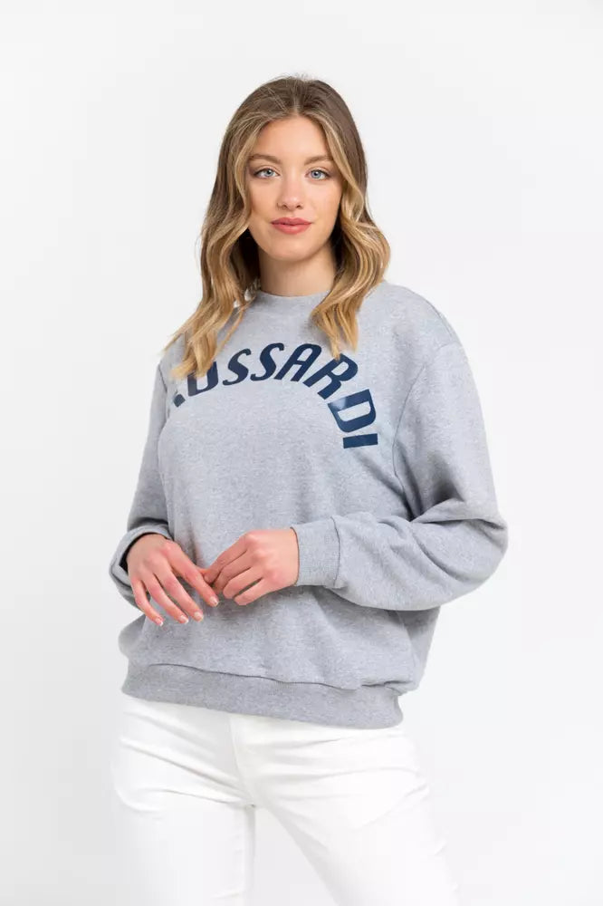 Sudadera Trussardi de gran tamaño, informal y elegante