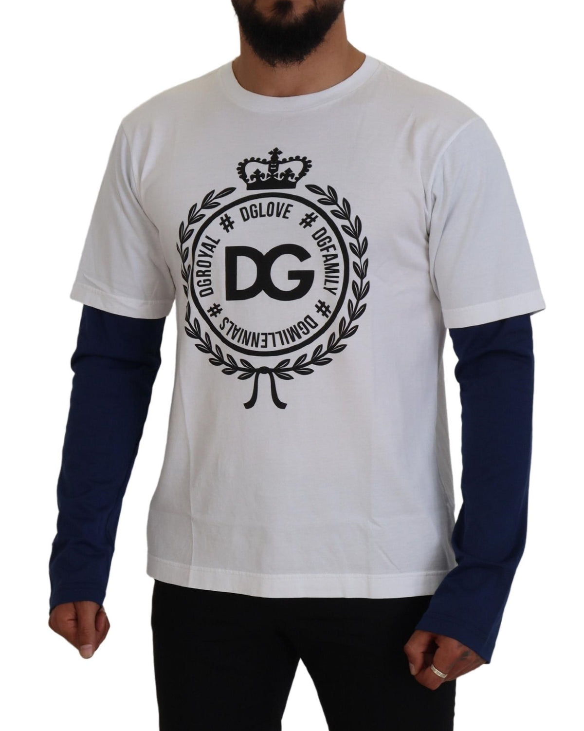 Dolce & Gabbana Elegant Crew-Neck Pullover Sweater