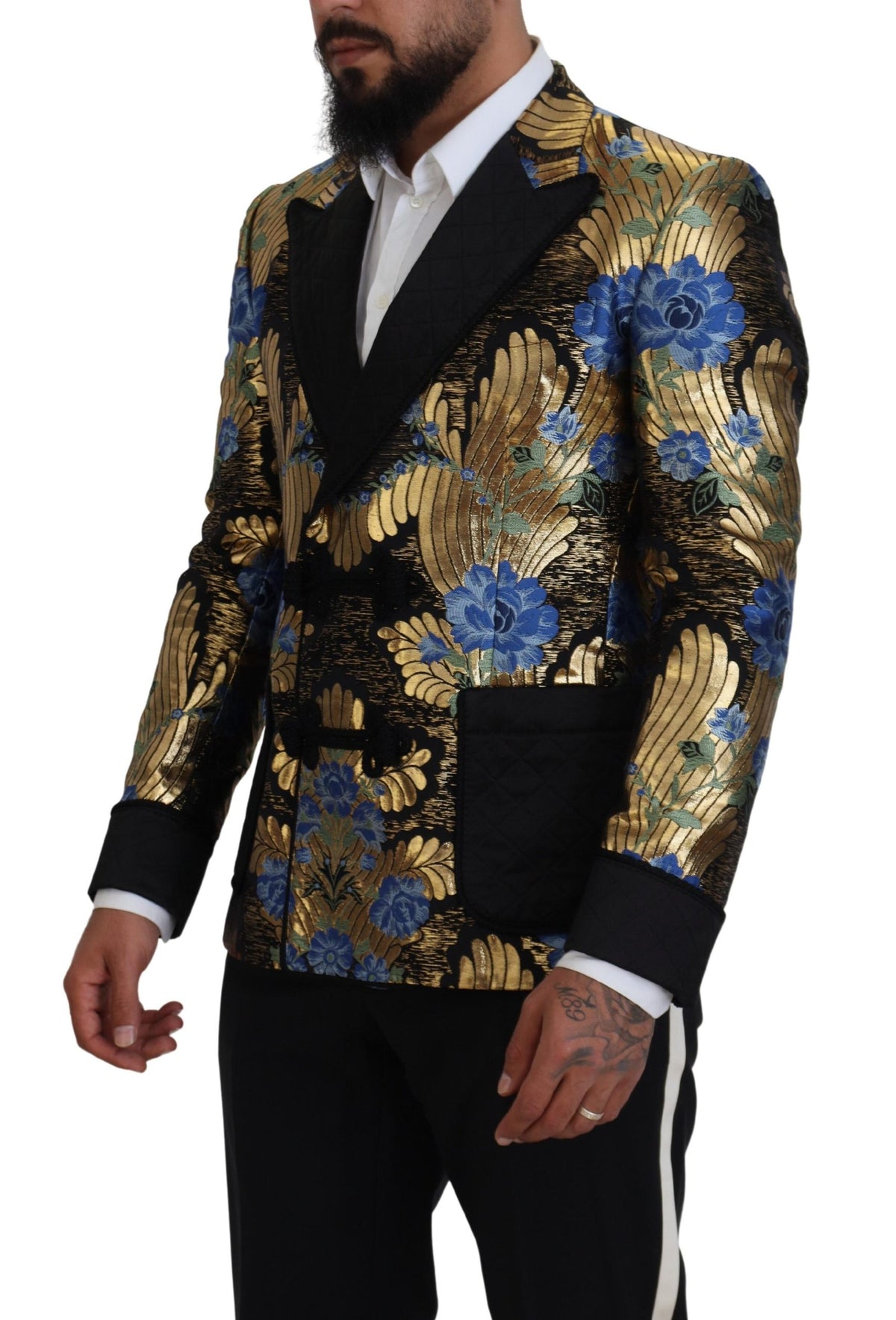 Blazer de soirée fleuri élégant Dolce &amp; Gabbana