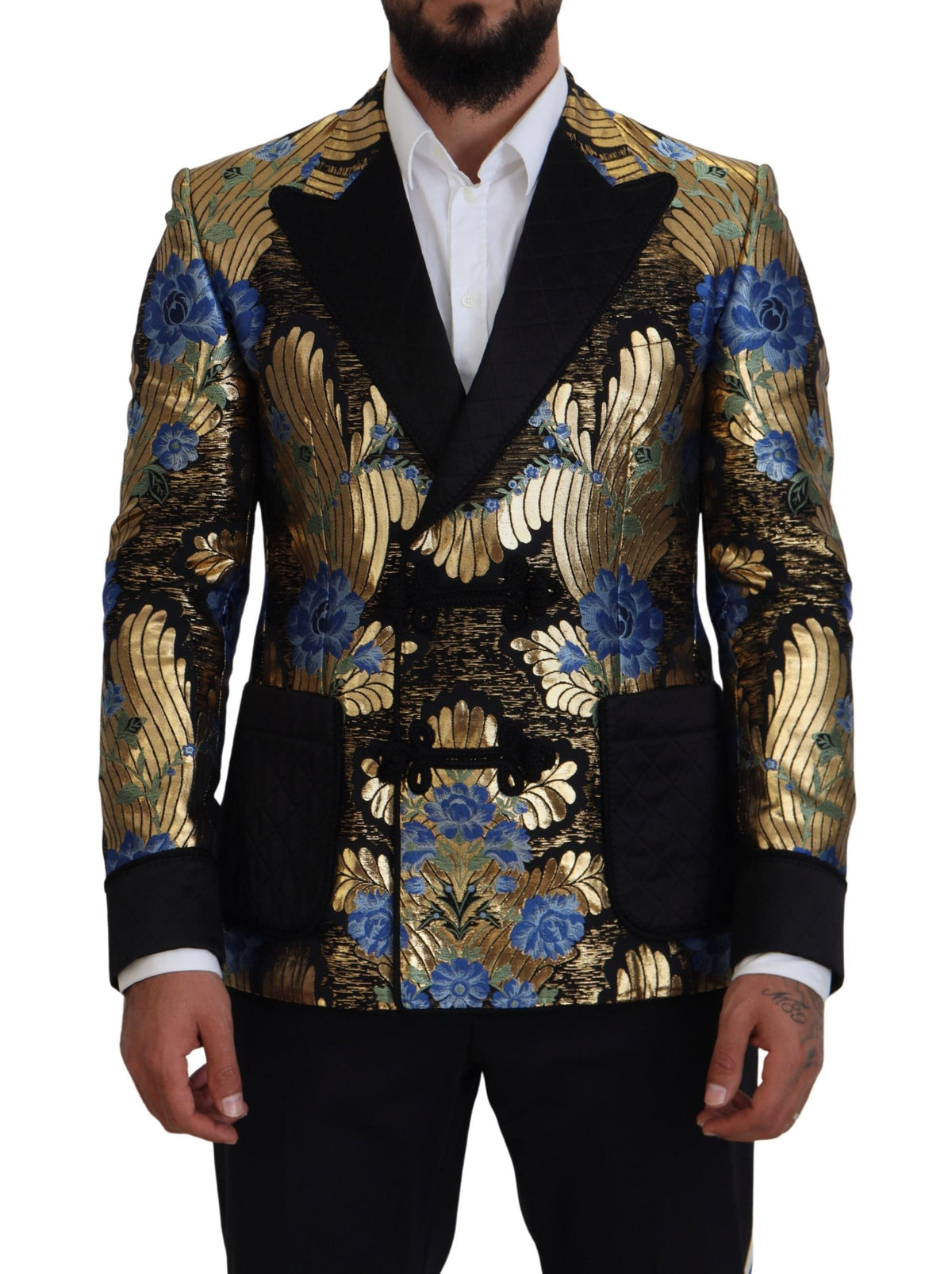 Blazer de soirée fleuri élégant Dolce &amp; Gabbana