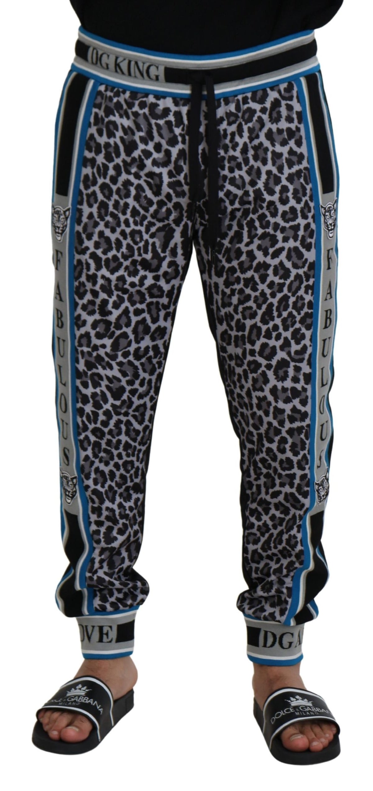 Pantalones jogger chic multicolor de Dolce &amp; Gabbana