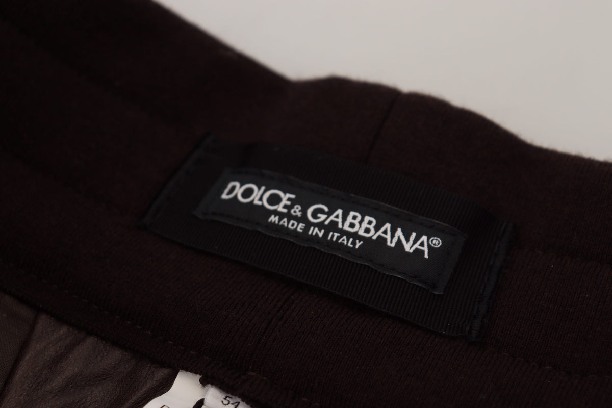 Pantalon de jogging authentique Dolce &amp; Gabbana en marron