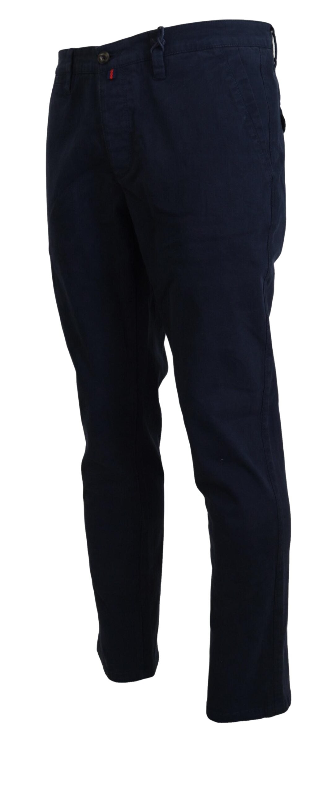 Pantalones de vestir elegantes color zafiro para hombre de Domenico Tagliente