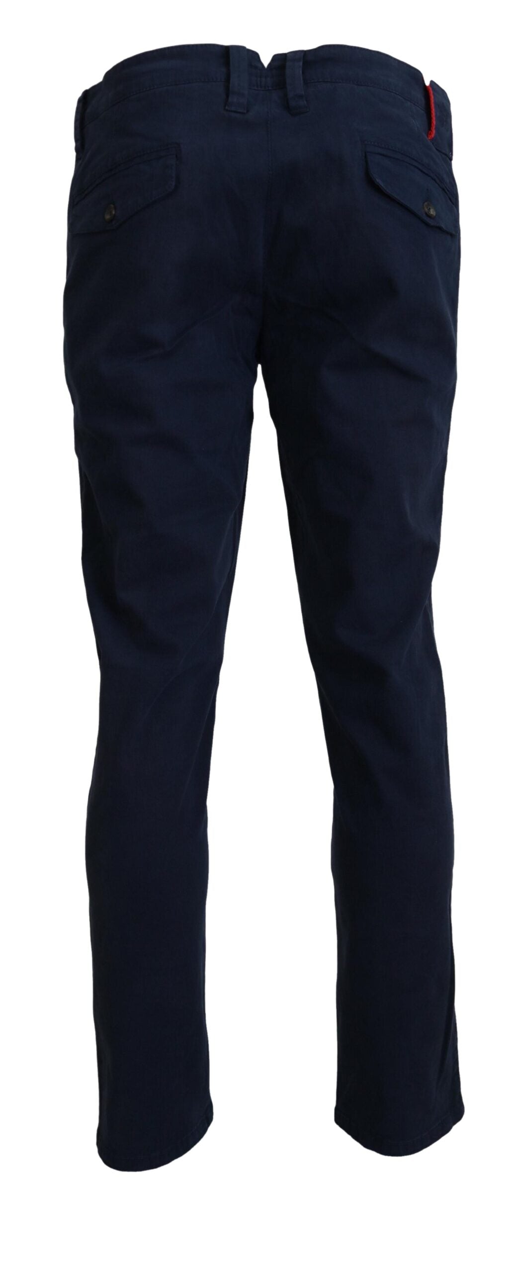 Pantalones de vestir elegantes color zafiro para hombre de Domenico Tagliente