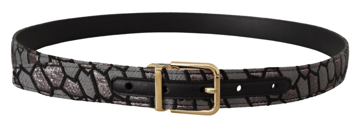 Ceinture en cuir multicolore Dolce &amp; Gabbana