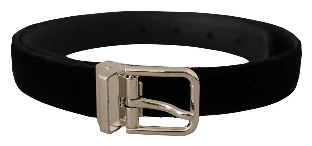 Ceinture élégante en cuir gros-grain Dolce &amp; Gabbana