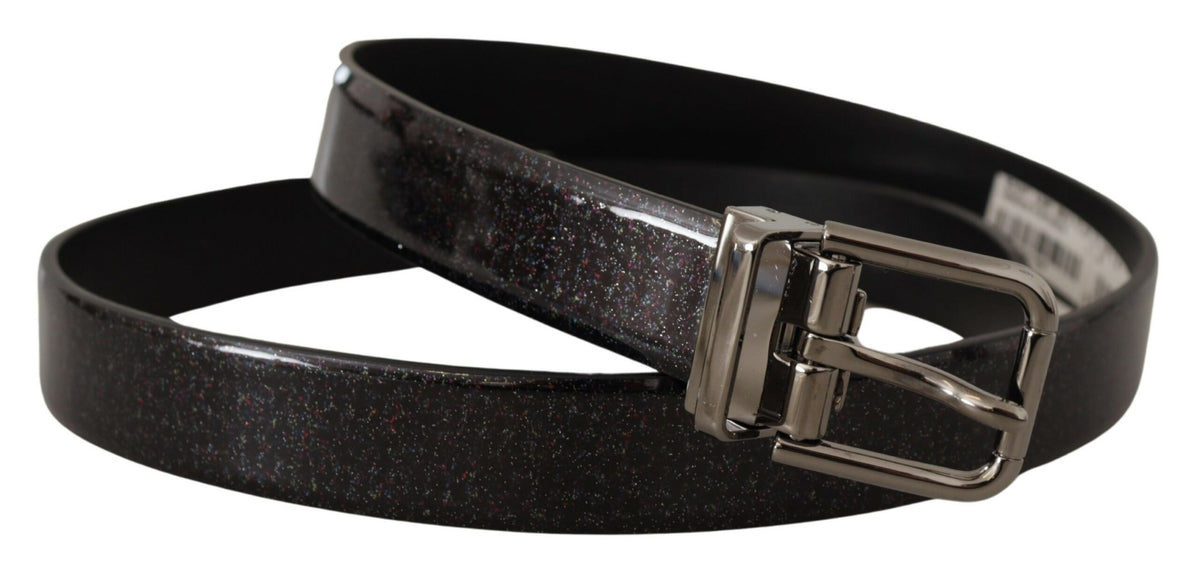 Ceinture en cuir multicolore élégante Dolce &amp; Gabbana