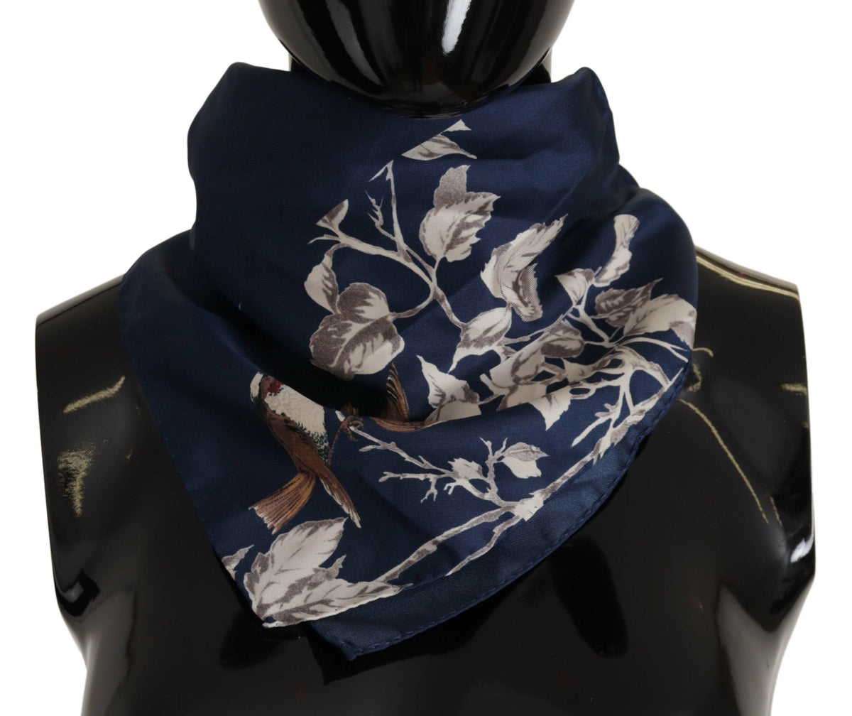 Foulard carré en soie élégant Dolce &amp; Gabbana pour homme