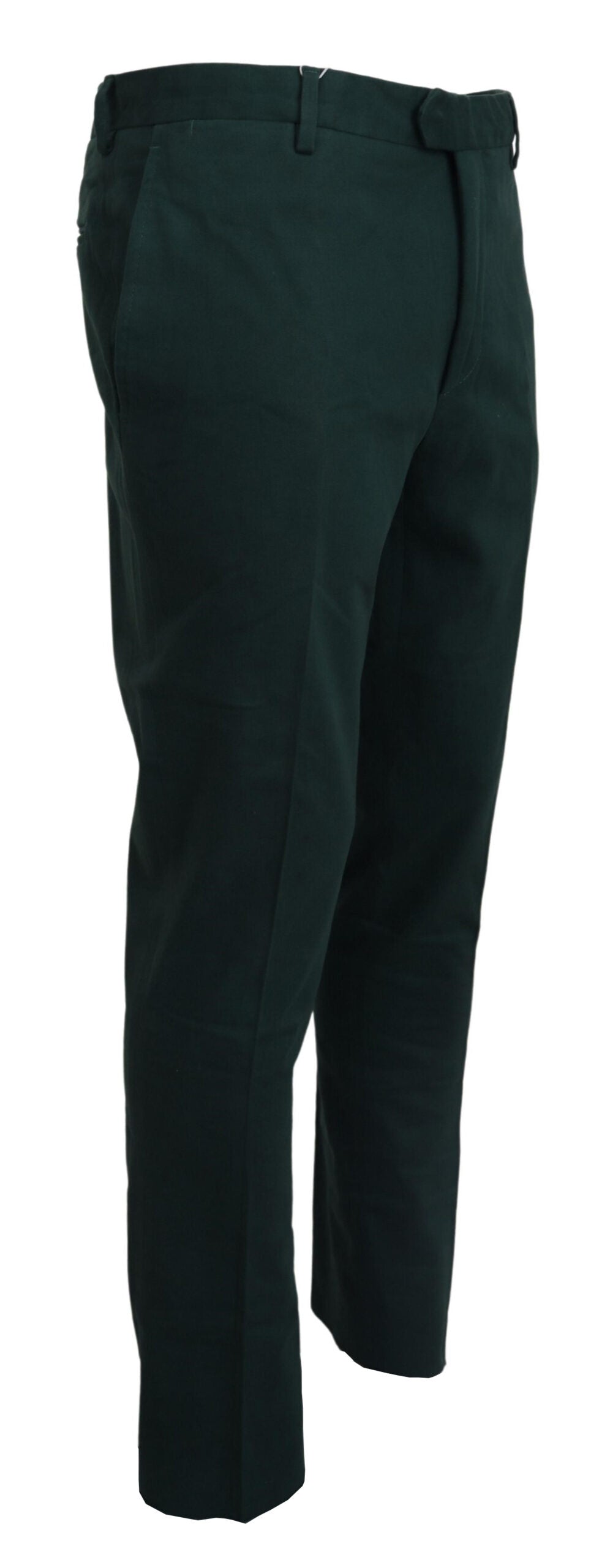 BENCIVENGA Pantalon chino élégant vert foncé